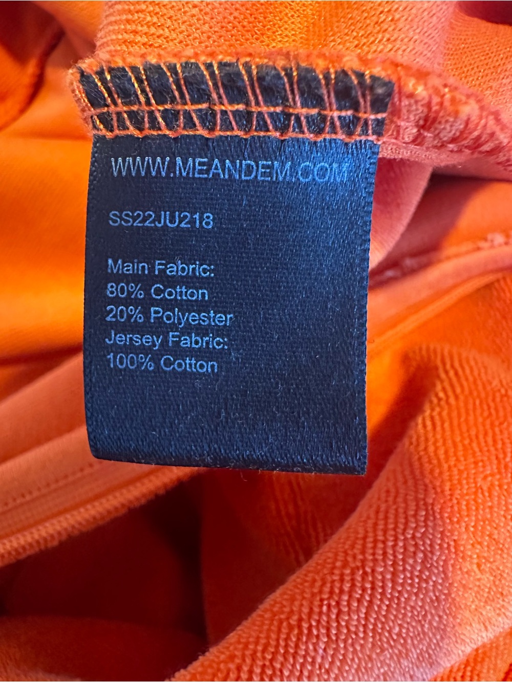 ME+EM Bright Orange Sleeveless Collared Jumpsuit with Tie Waist - Picture 5 of 6